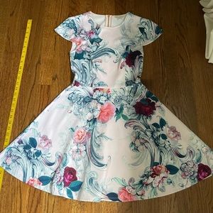 Ted Baker Floral Dress great condition